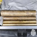 Круг бронзовый 85 мм БрАЖ9-4 полутвёрдый горячекатаный ГОСТ 1628-2019