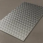 Лист нержавеющий декоративный 0,5 мм AISI 304 ASTM A240 синего цвета